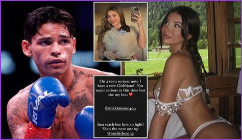 Ryan Garcia announces new influencer girlfriend following divorce from model ex-wife Andrea Celina -